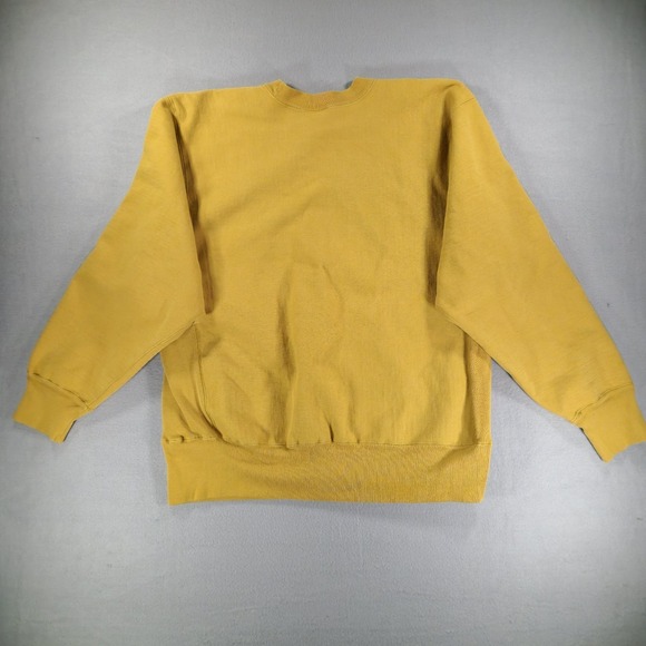 Vintage Purdue Boilermakers Yellow Sweatshirt Sz L Steve And Barrys Crewneck - Picture 5 of 7